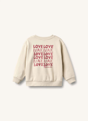 Wheat - Emerson Kalp Organik Pamuk Sweatshirt | Fildişi