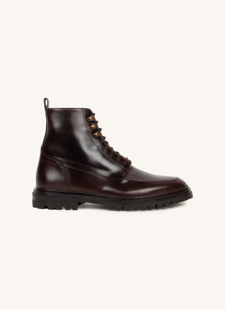 Bobbies - Ignacio Leather Boots | Dark Brown