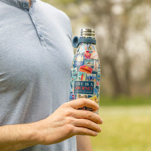 Legami - 800 ml Thermos - Travel Stickers - Hot & Cold