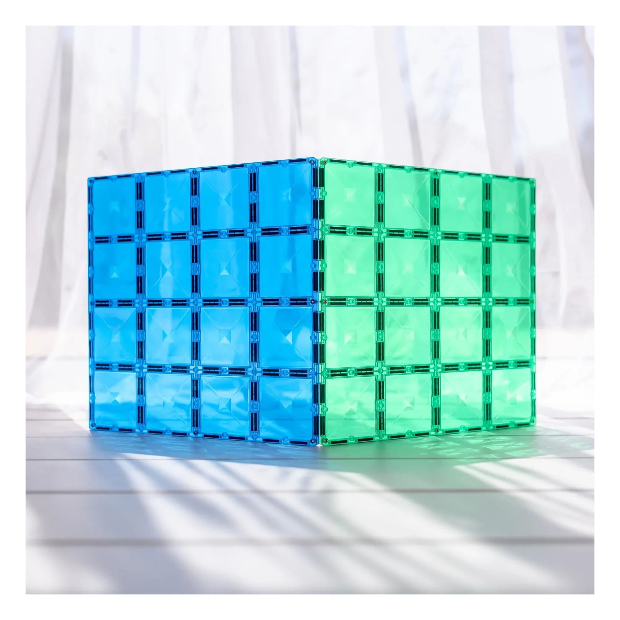 Connetix - Blue and Green - 2 Pieces