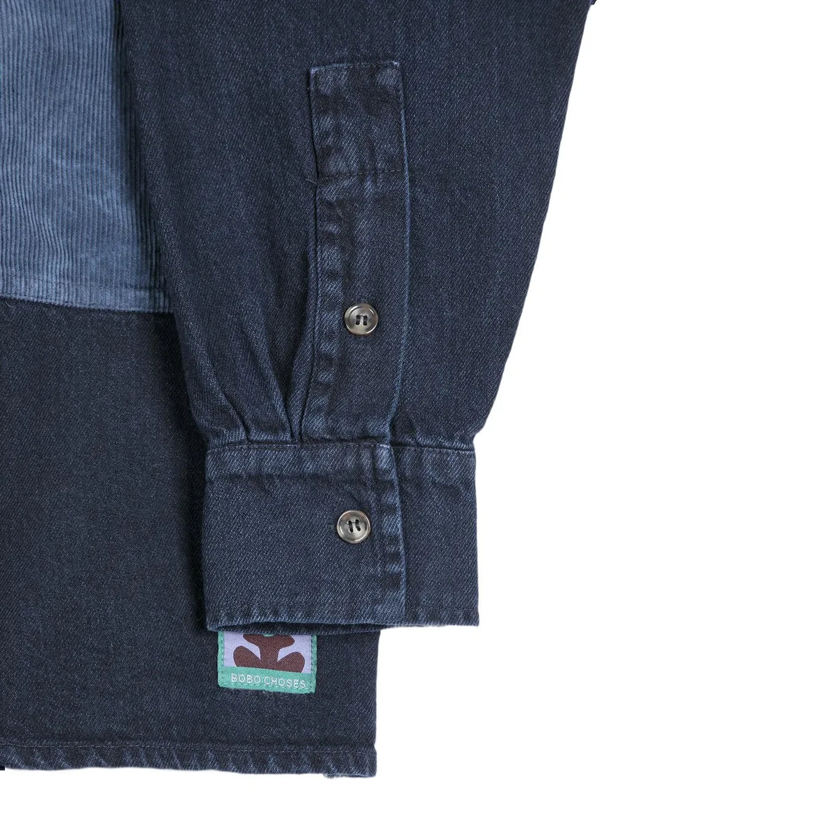 Bobo Choses - Denim Cotton Shirt | Navy