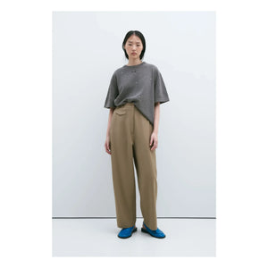 Cordera - Virjinal Wool Tailored Pants with Pockets | Camel
