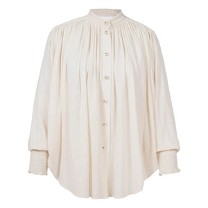 Virginie de Vinster - Santiago Blouse | White