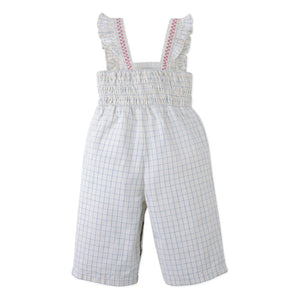 Gingersnaps - Poebe Ruffled Romper | Ecru