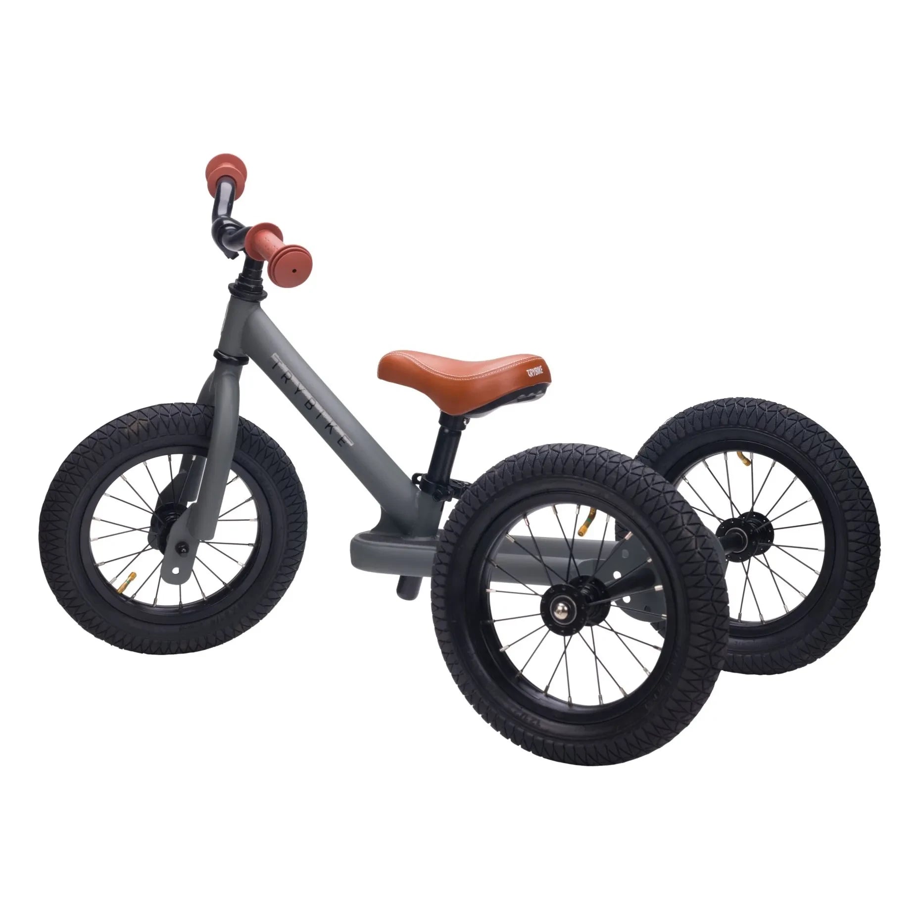 Trybike - Denge Bisikleti - Üç Tekerlekli Bisiklet | Kömür grisi