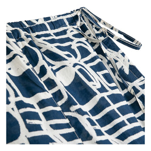 Bobo Choses - Cookery Festival Organic Cotton Pants | Navy Blue