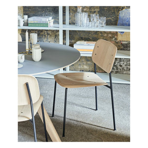 Hay - Soft Edged Wooden Chair | Light Wood