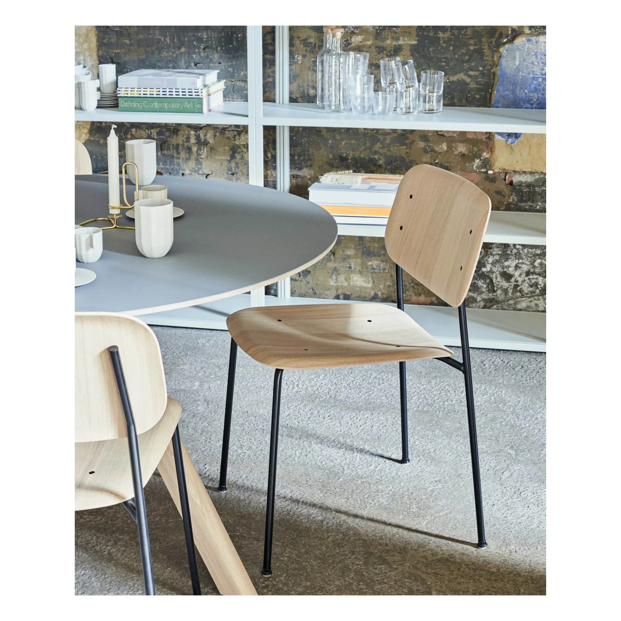 Hay - Soft Edged Wooden Chair | Light Wood