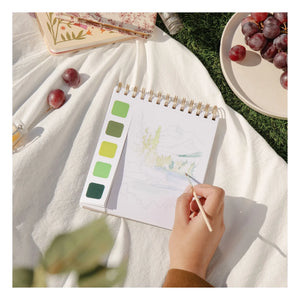 La Petite Épicerie - Watercolor Notebook - Nature Scene