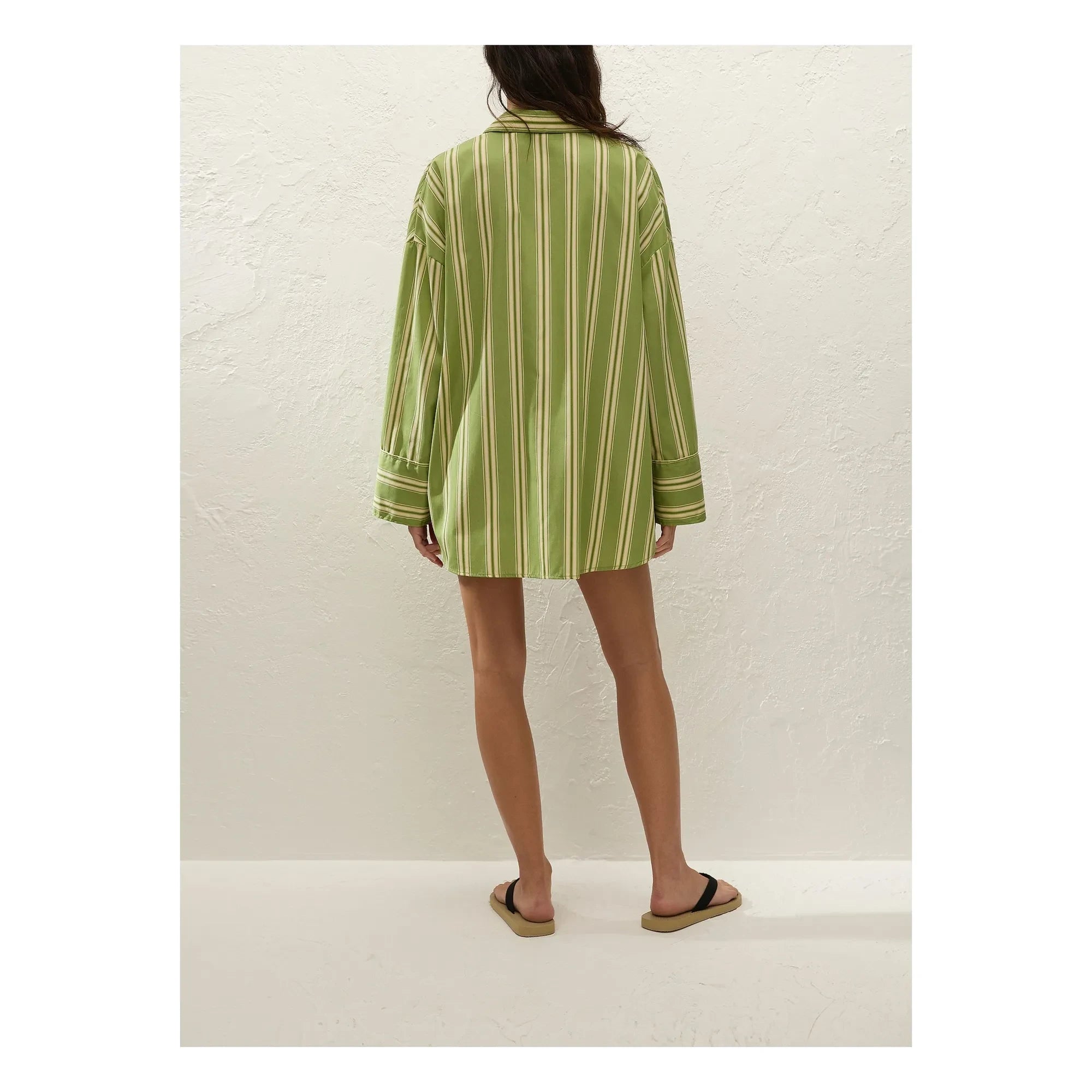 Faithfull the Brand - Clemente Striped Shirt | Green