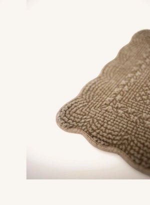 Olsson & Jensen - Delphine Placemats - Set of 4 | Taupe Brown