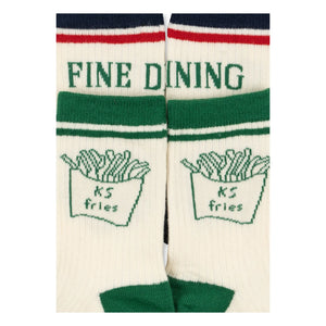 Konges Sløjd - 2 Pairs French Fry Socks Set | Ecru