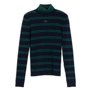 Indee - Twist Sweater | Navy Blue