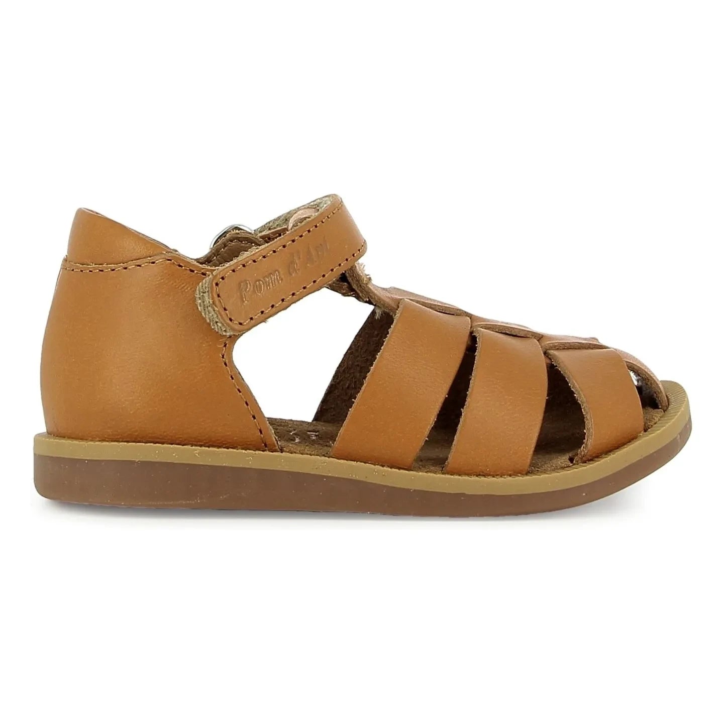 Pom d'Api - Poppy Air Pur Dad Sandals | Camel