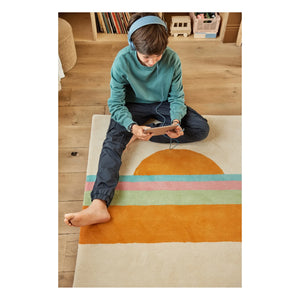 Bleuu-studio - Sunset Rug | Orange