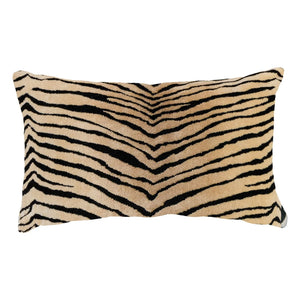 The Socialite Family - Carino Rectangular Velvet Pillow | Tiger