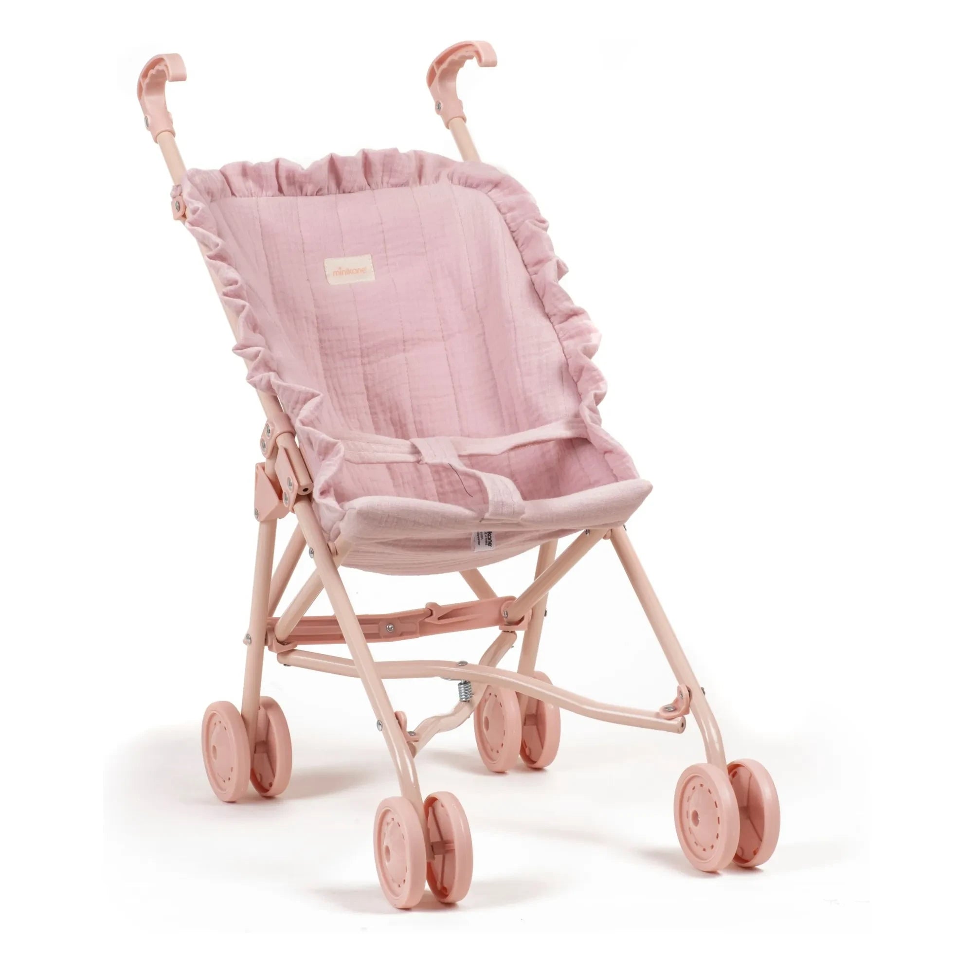 Minikane - Cotton Gauze Toy Doll Stroller | Pink