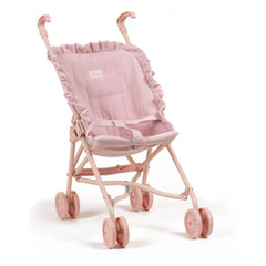 Minikane - Cotton Gauze Toy Doll Stroller | Pink
