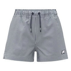 K-way - Hazel Beach Striped Swim Shorts | Dark Blue