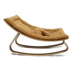Charlie Crane - Levo Walnut Baby Swing | Camel