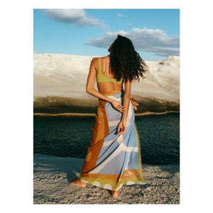 Soleil Soleil - Square Pareo | Blue