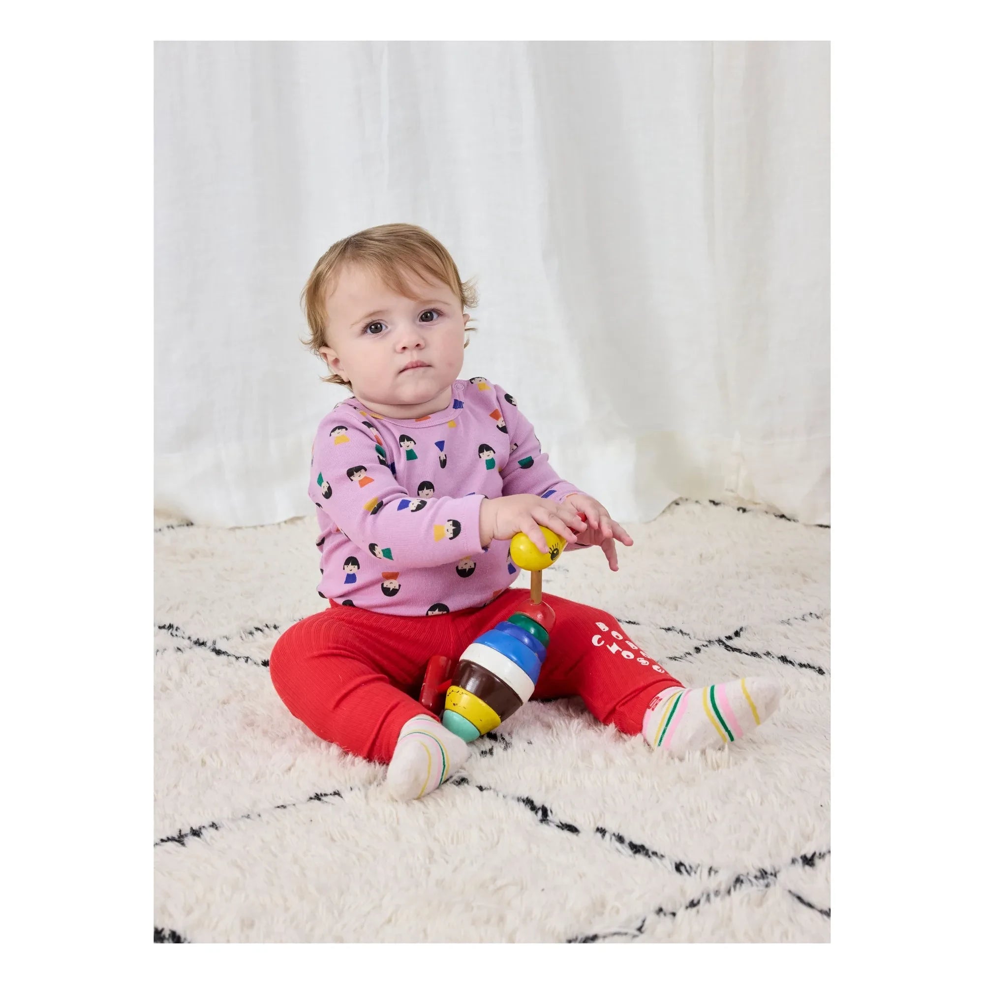Bobo Choses - Organic Cotton Pions Bodysuit | Lilac