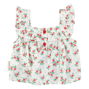 Piupiuchick - Organic Cotton Blouse | White
