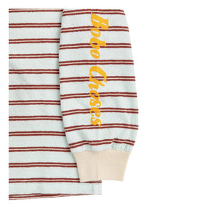 Bobo Choses - Striped T-Shirt | Light Blue