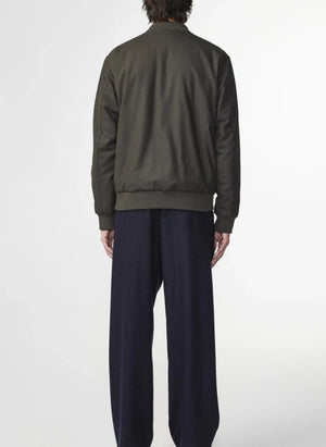 NN.07 - Bomber Dixon 1088 Wool and Recycled Fibers | Khaki