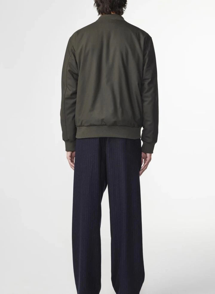 NN.07 - Bomber Dixon 1088 Wool and Recycled Fibers | Khaki
