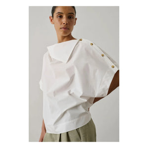 Soeur - Issa Organic Cotton Blouse | Off-White