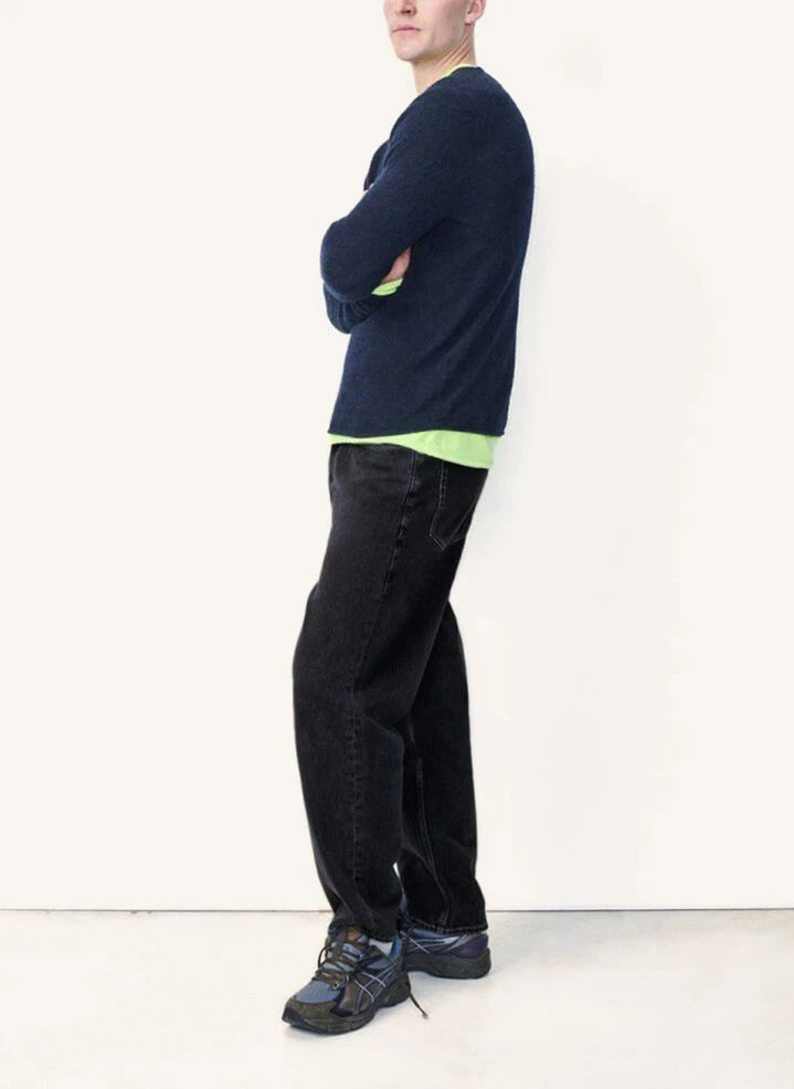 American Vintage - Ducksbay Wool and Cashmere Sweater | Navy