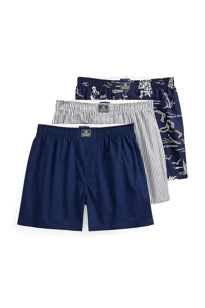 Polo Ralph Lauren men's cotton boxer 3-pack
