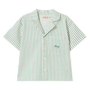 Tinycottons - Striped Linen Shirt | White