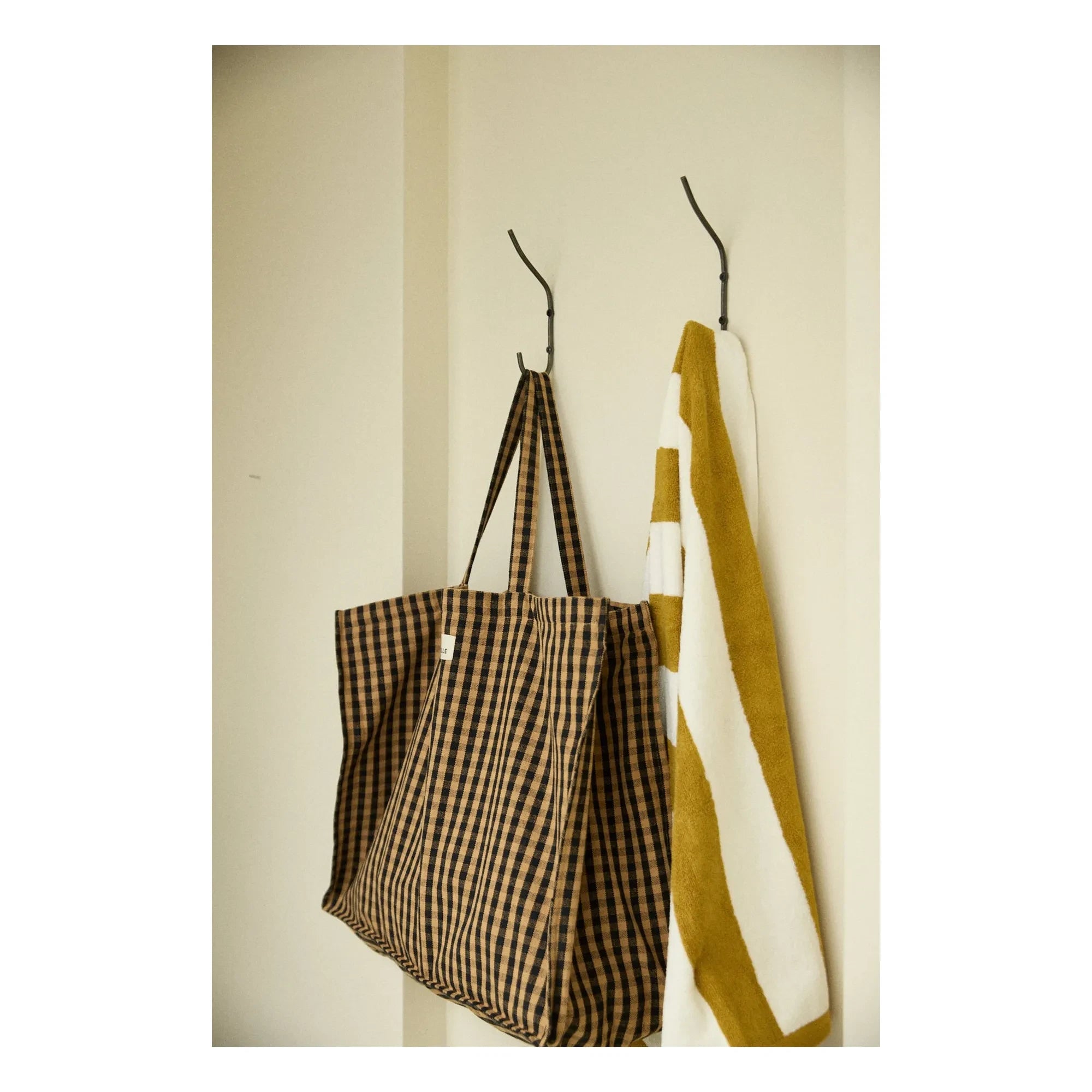 Gabrielle Paris - Vichy Weekend Bag | Brown