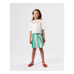 Goldie + Ace - Strawberry Crop Blouse | Ivory