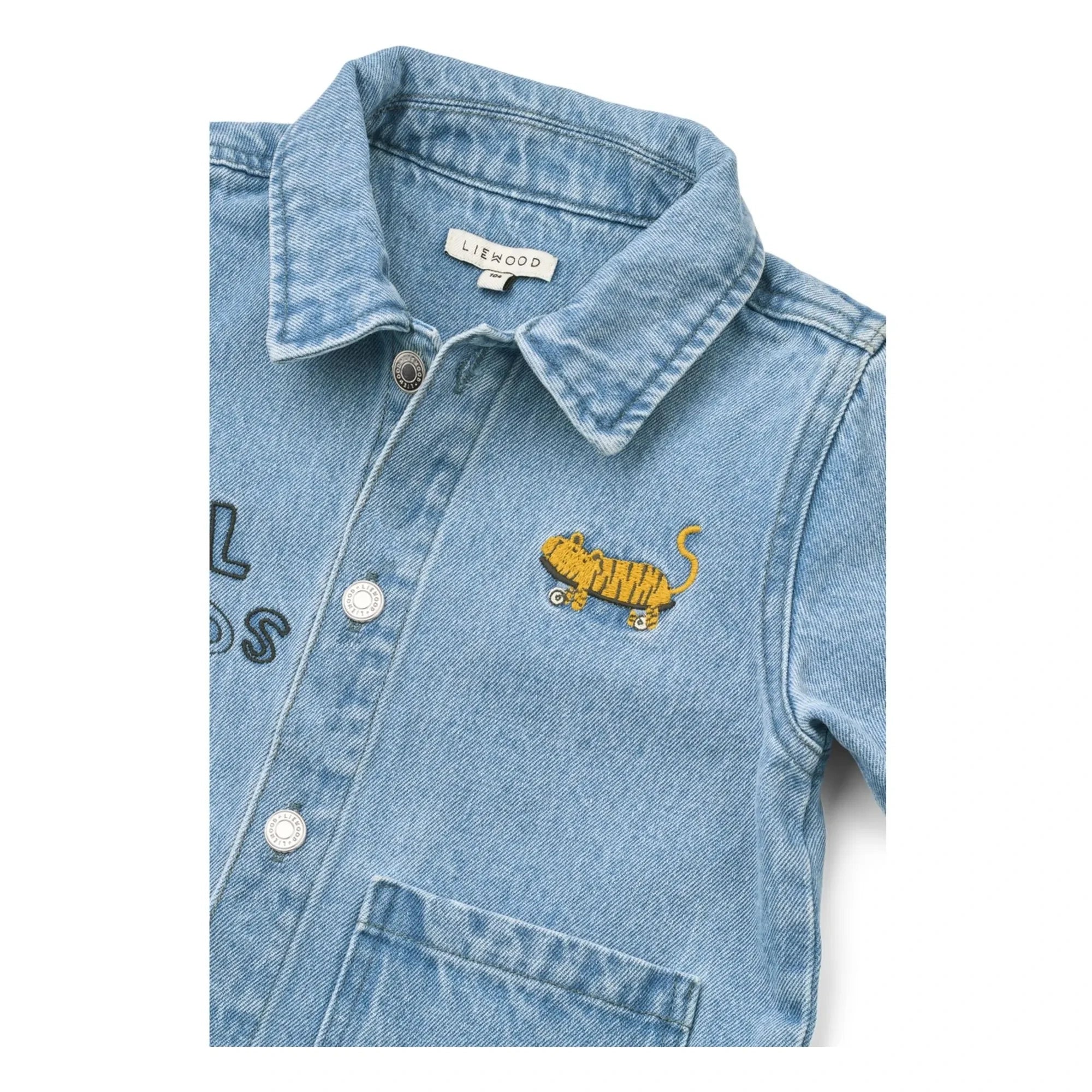 Liewood - Kinsley Cool Kids Denim Jacket | Light Blue