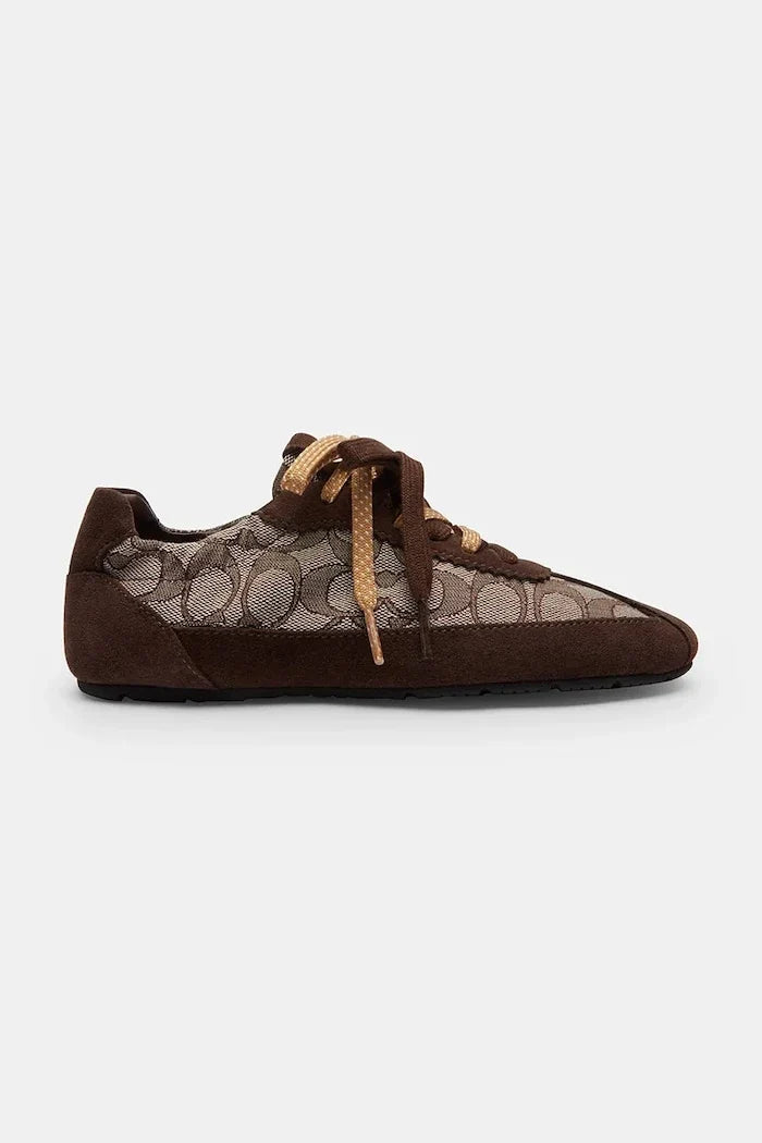 Coach Coach Soft Sneaker With Signature Jacquard kadın spor ayakkabı