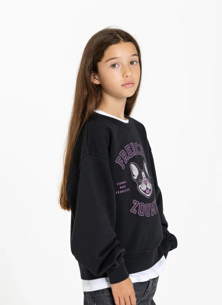 Finger in the nose - Alma Sweatshirt | Black