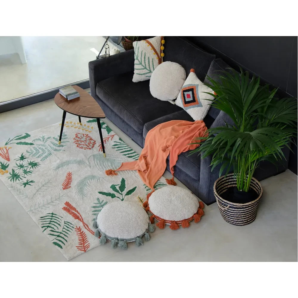 Lorena Canals - Green Circular Floor Cushion