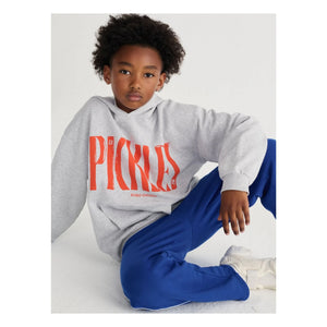 Bobo Choses - Pickles Organic Cotton Hoodie | Gray Melange