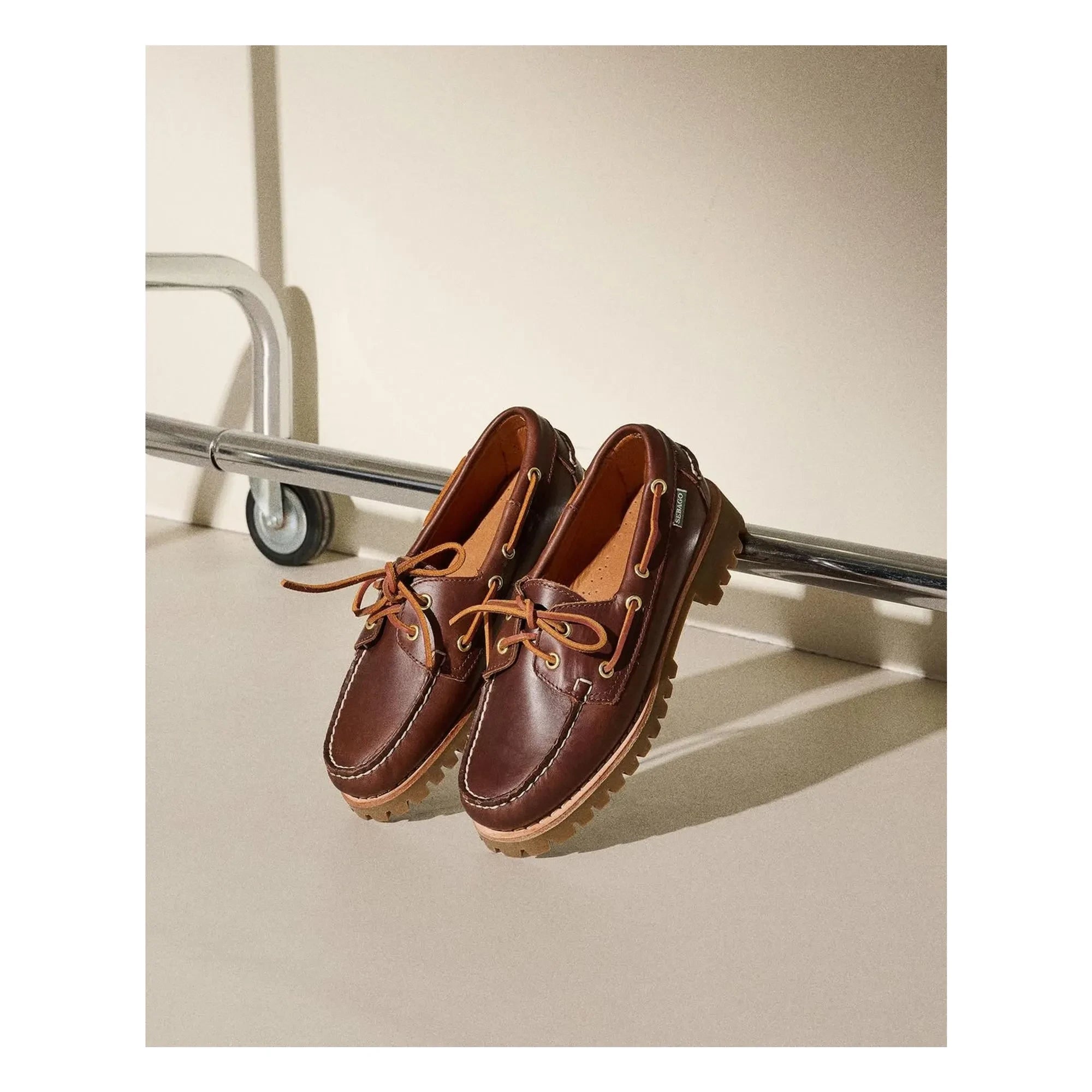 Sebago - Ranger Waxy boat shoes | Brown