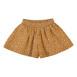THE LiTTLE POETS - Rare Organic Cotton Shorts | Caramel