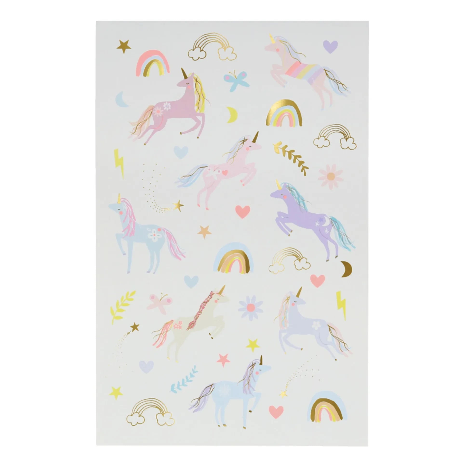 Meri Meri - Temporary Unicorn Tattoos