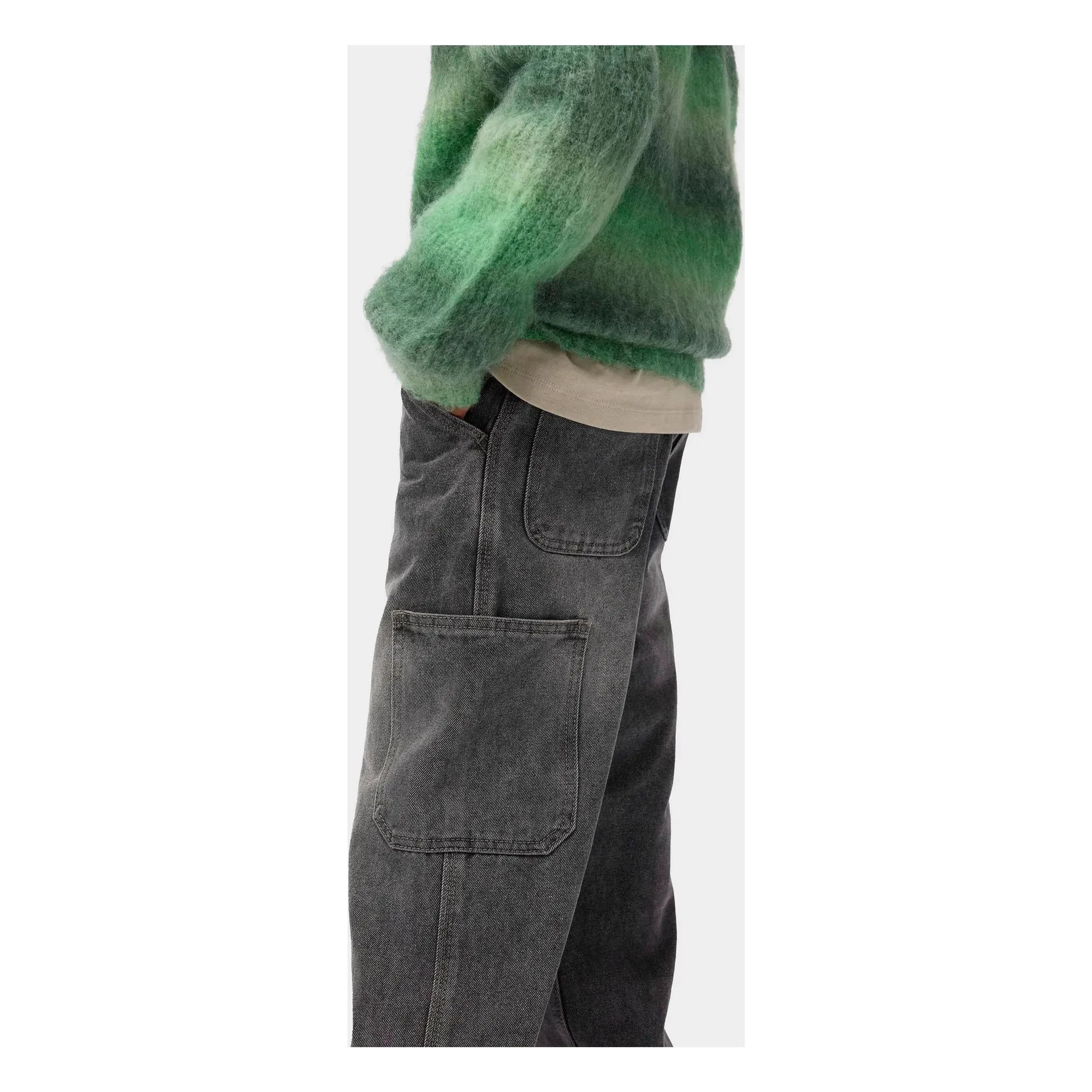 Molo - Jean Archer Yıkanmamış | Denim siyah