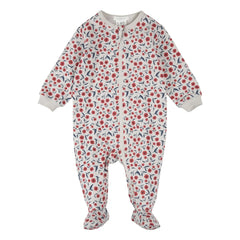 Petit Lem - Organic Cotton Poppy Pajamas | Beige