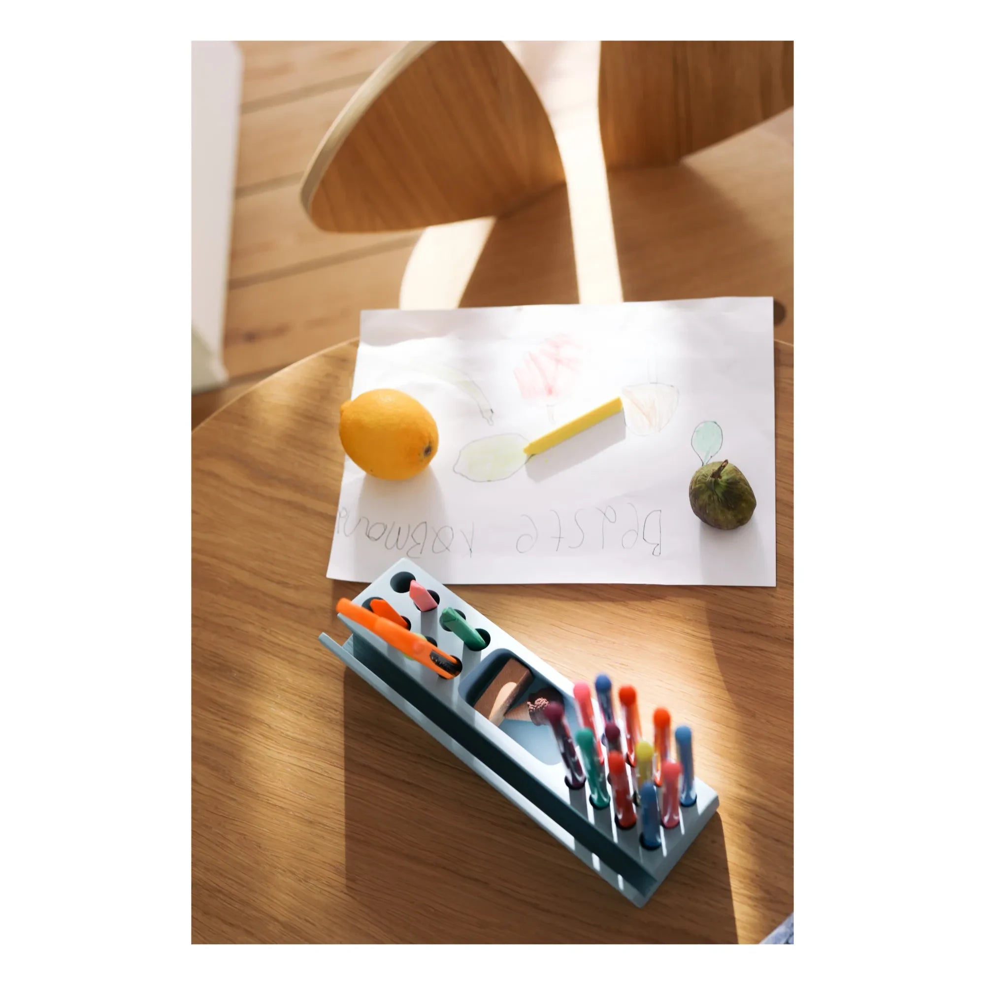 Nofred - Light Blue Ash Wood Pen Holder