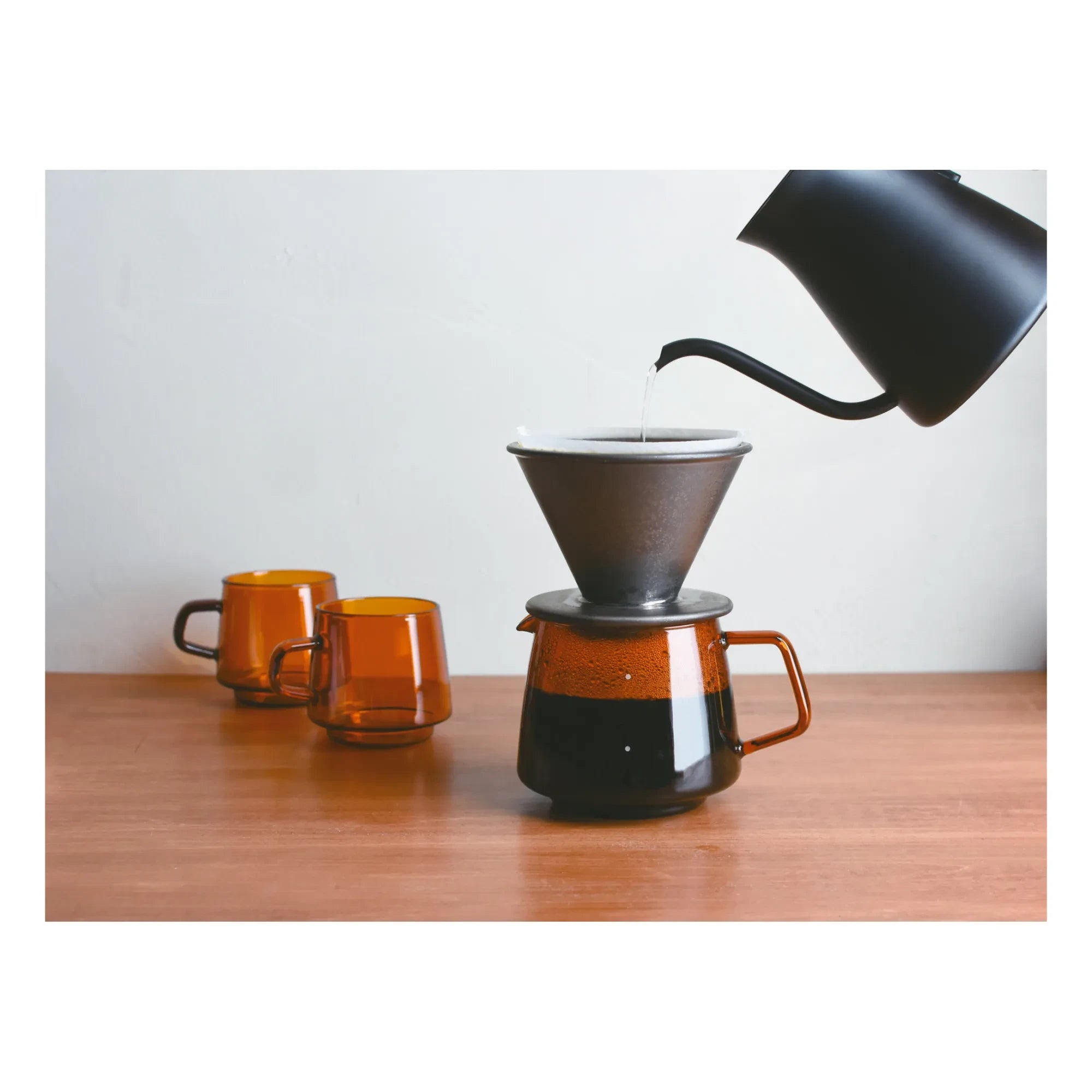 Kinto - Sépia Glass Pitcher | Amber