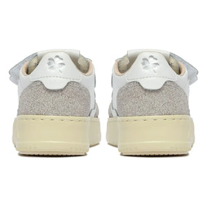 Autry - Baskets Kids Kidstripes Low Glitter Leather | Silver