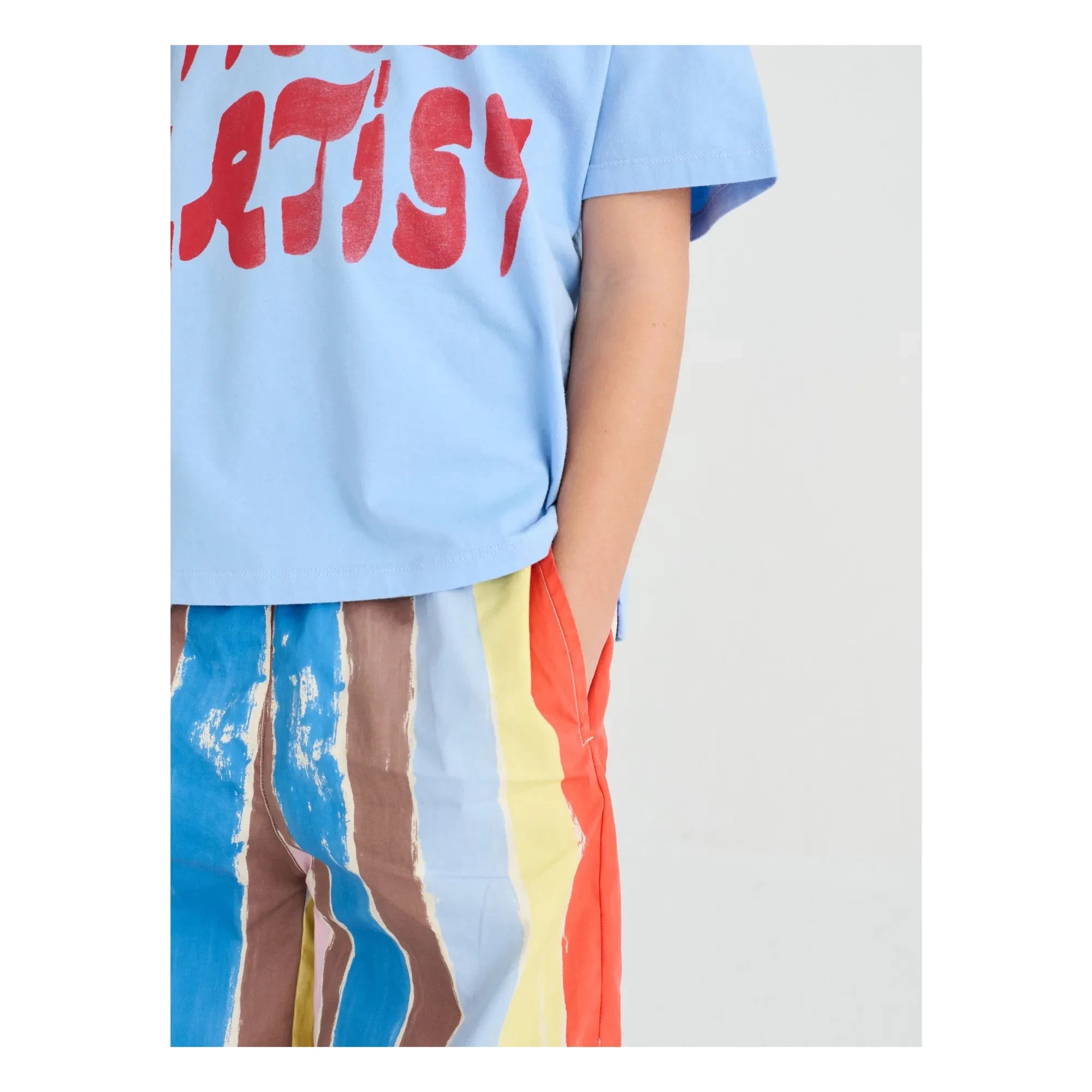 True Artist - Striped Pants | Blue